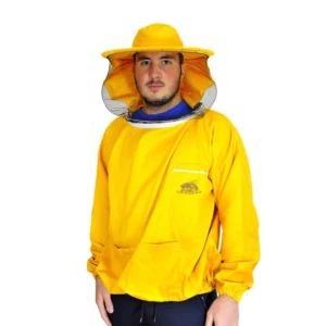 Pčelarska bluza sa skidanjem šešira (žuta) [keper]
